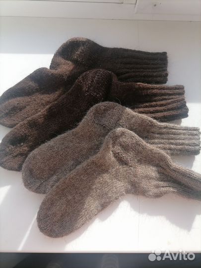 Носки шерстяные, в наличии мужские и женские