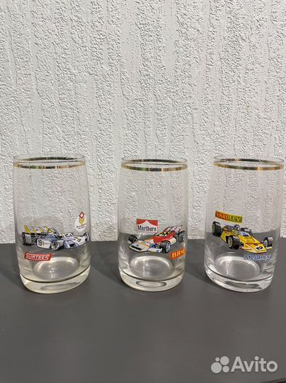 Набор стаканов Формула 1