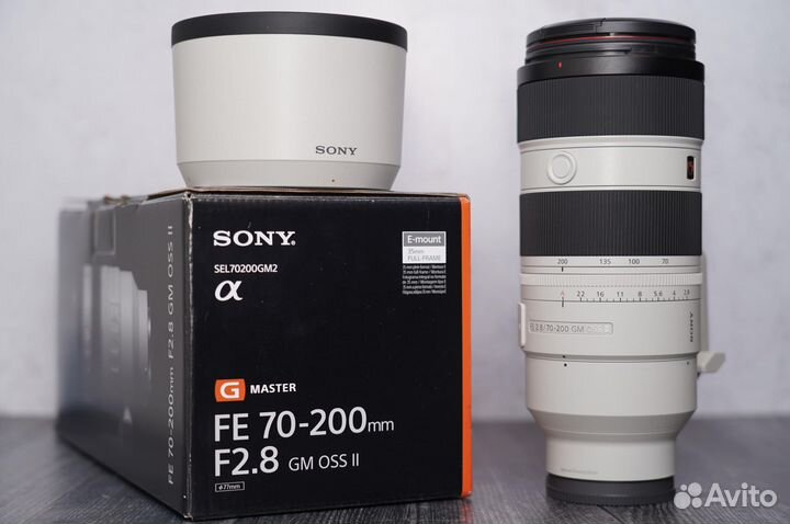 Объектив Sony FE 70-200mm f/2.8 GM OSS II