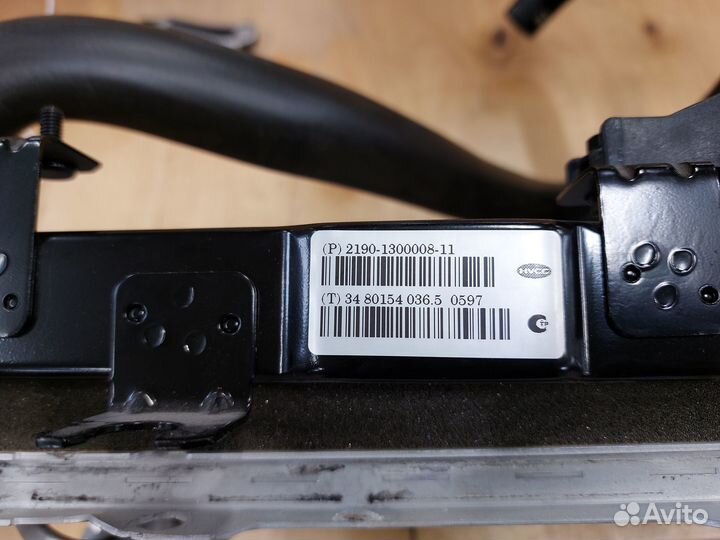 Радиатор с диффузором LADA Granta Новый оригинал