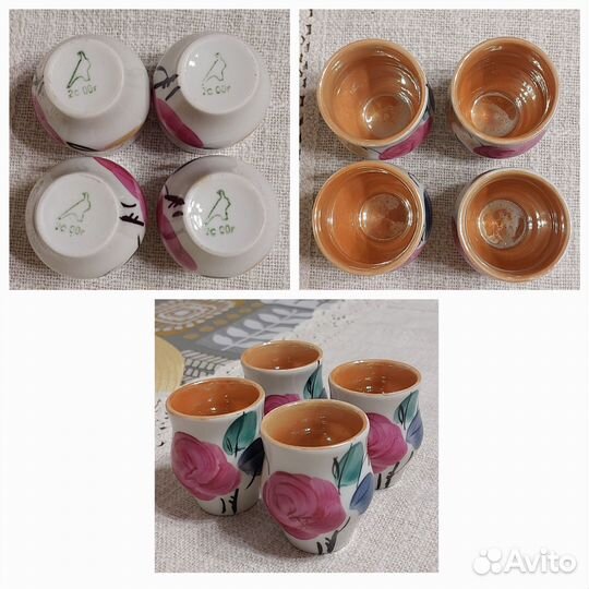 Рюмки/стопки винный набор Дулево Агашки, посуда