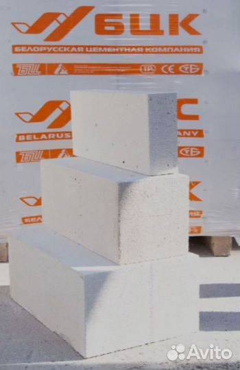 Газобетонный блок бцк