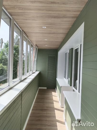 Остекление балконов. Экономичный вариант