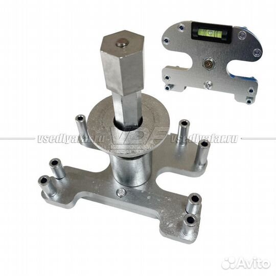 Юстировочная плита со встроенным уровнем для устан