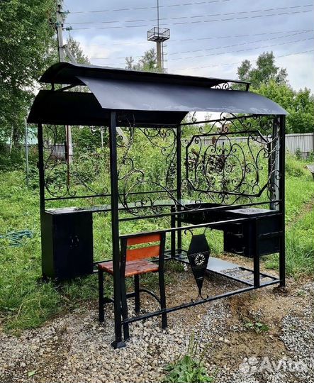 Кованый мангал