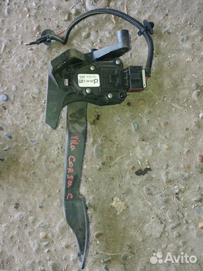 Opel vita corsa c электронная педаль газа