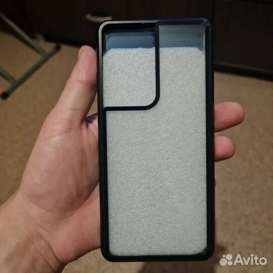 Двух сторонний чехол новый s21 ultra