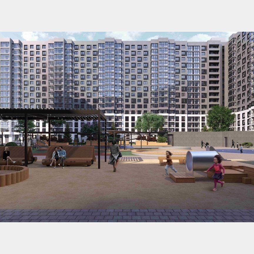 3-к. квартира, 83 м², 1/16 эт.