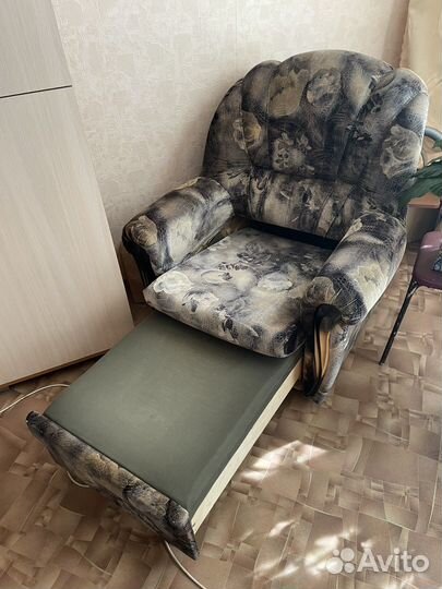 Кресло раскладное бу
