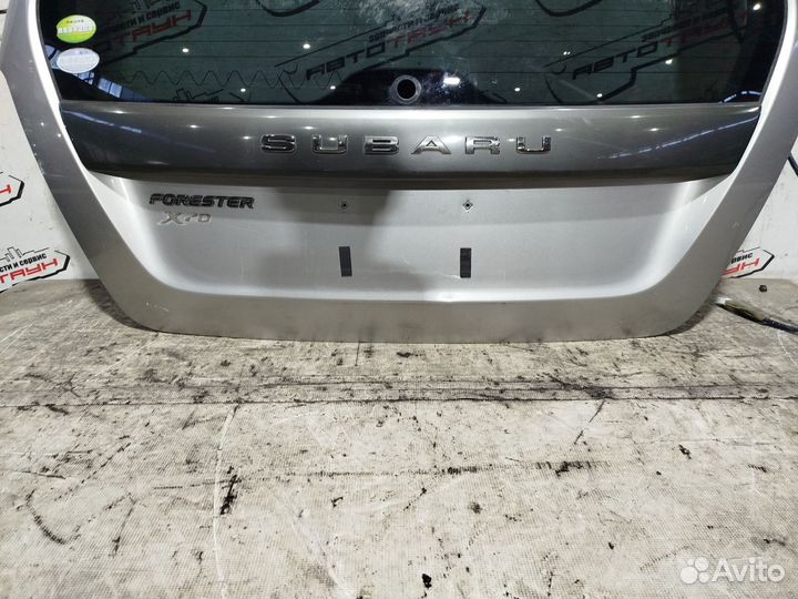 Дверь задняя subaru forester SG5 SG9 60809SA0209P 1 модель серебро, 48W FA341