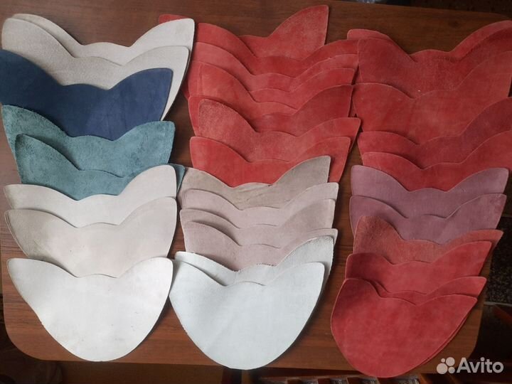 Кусочки натуральной кожи