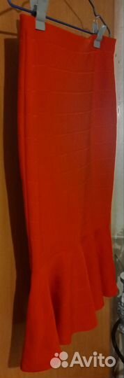 Юбка красная резинка M&S Маркс энд Спенсер
