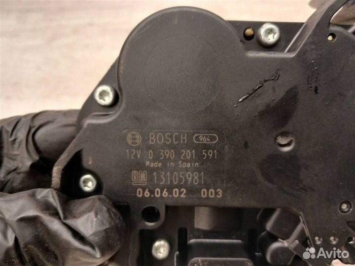 Моторчик стеклоочистителя задний Опель Астра Аш