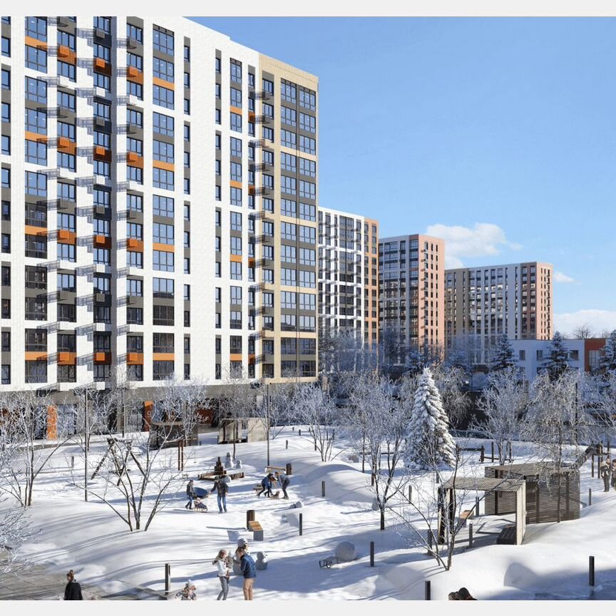 2-к. квартира, 59,7 м², 14/15 эт.