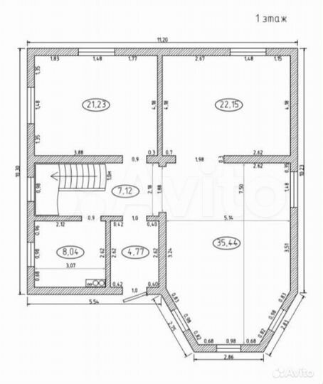 Дом 300 м² на участке 27 сот.