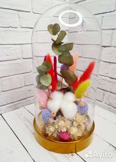 Цветы в колбе