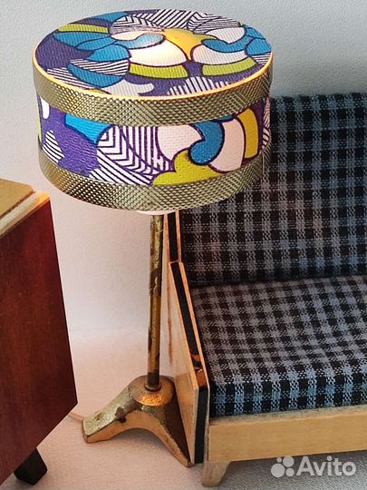 Мебель ретро для кукол 1950-х годов Германия ГДР