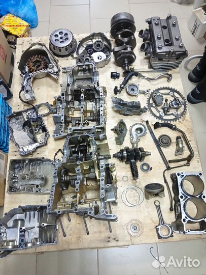 Двигатель yamaha tdm 850 2 4tx