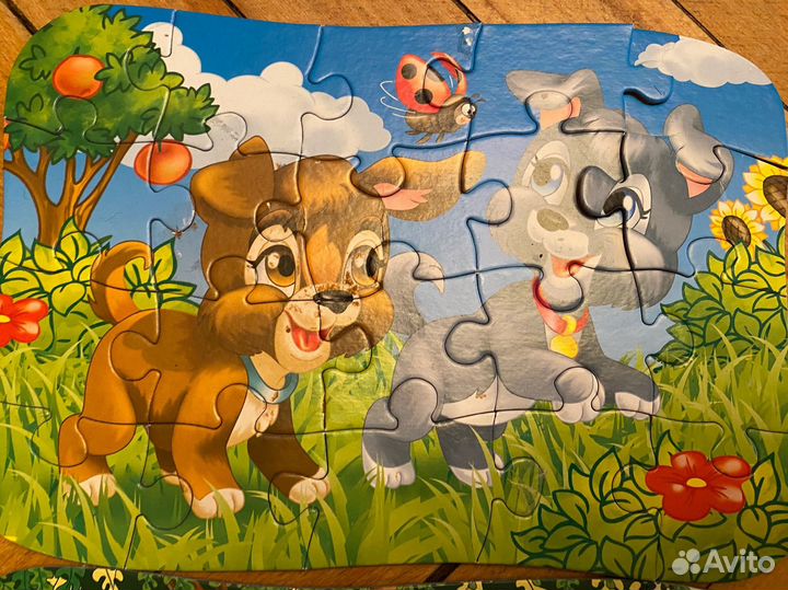 Пазлы пакетом