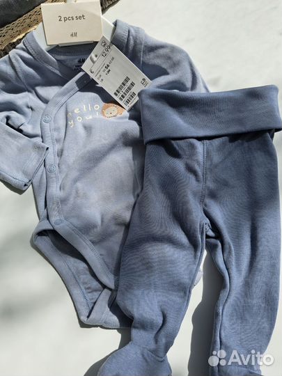 Комплект hm боди ползунки 56