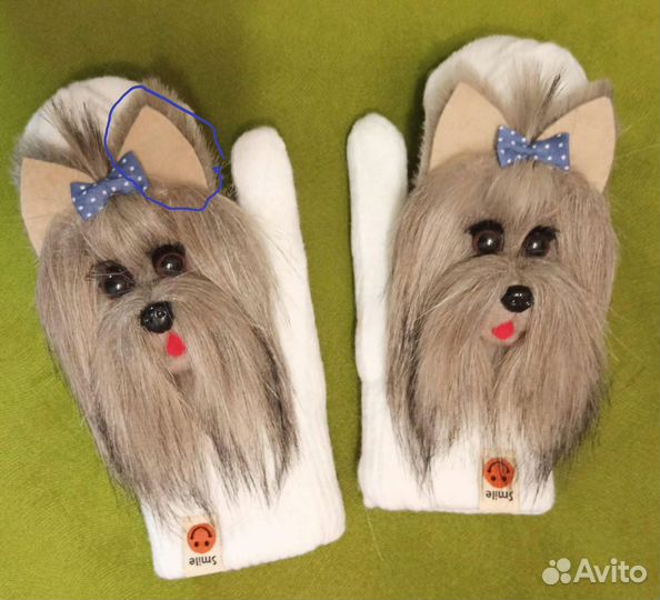 Звероварежки. Варежки Йорки