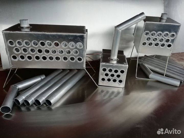 Теплообменник для зимней палатки средний