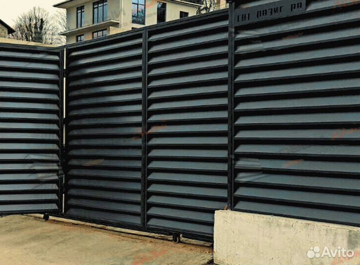 Забор-жалюзи