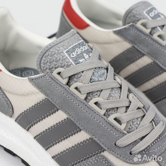 Мужские Adidas Retropy E5 Grey / White / Red