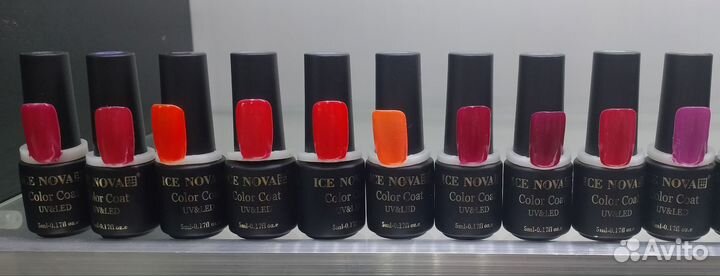 Гель лак для ногтей 10 шт