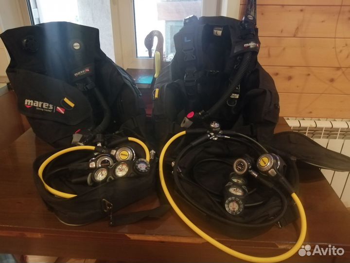 Жилет-компенсатор, регулятор и его составляющие