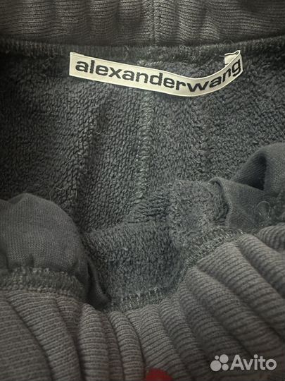 Спортивные штаны alexander wang оригинал