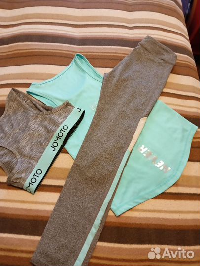 Спортивные вещи для девочки 128 134