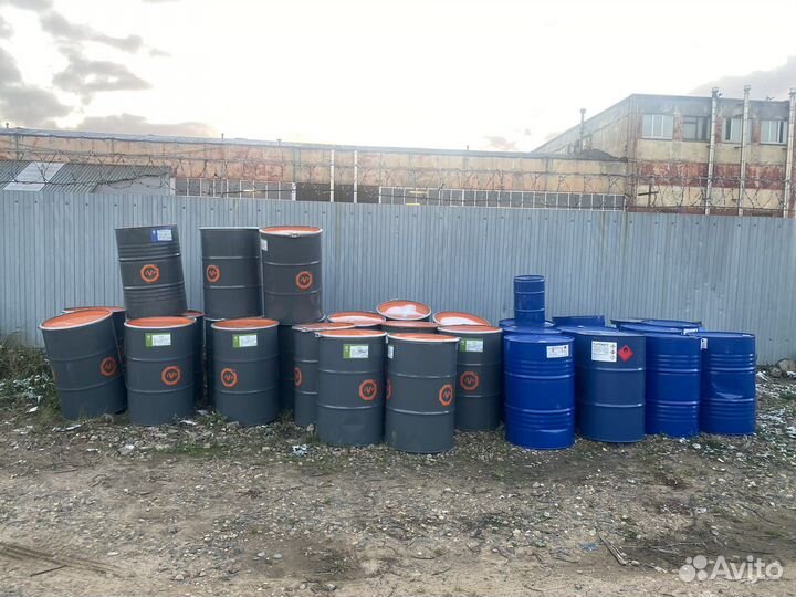Бочки металлические бу 200 л