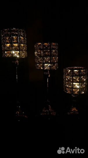 Подсвечник золотой