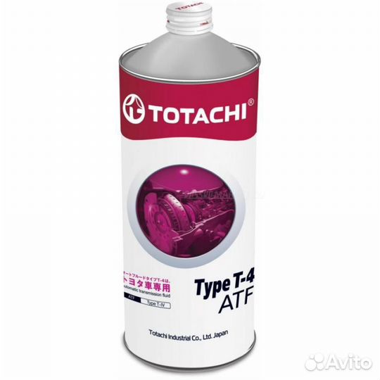 Totachi 20201 ATF type T-IV 1л (авт. транс. синт