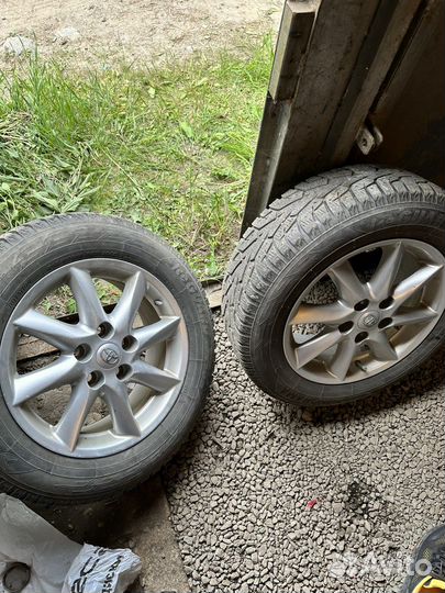 Диски с резиной r16 тойота камри