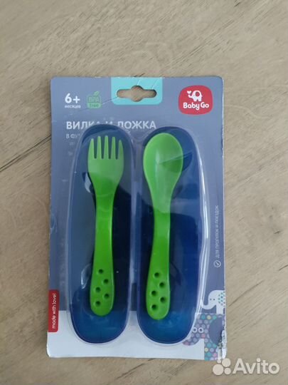 Набор столовых приборов детский Baby go