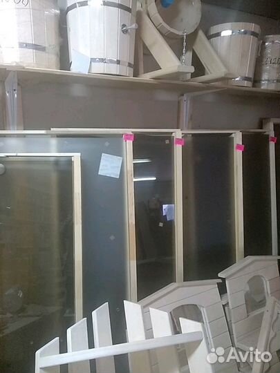 Двери стеклянные 1800*700;1700*700для Бани и Сауны