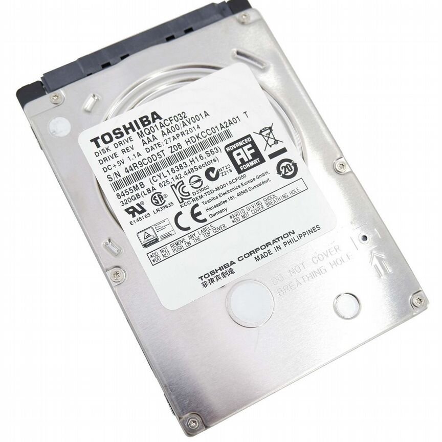 [HDKCC01A2A01] Жесткий Диск Toshiba 320gb Sata3 Hdkcc01a2a01