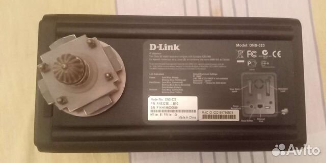 Сетевое хранилище nas Dlink DNS-323