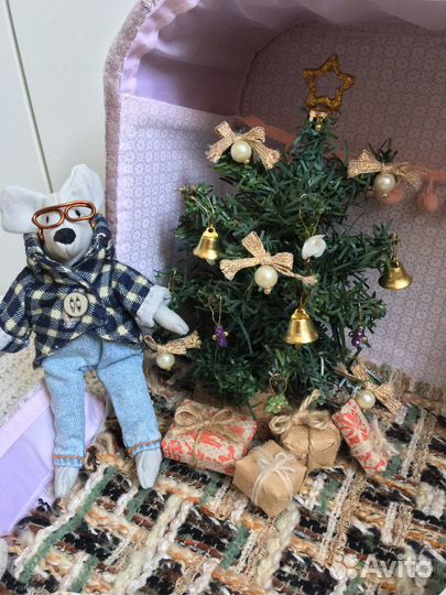 Дом чемодан,кукольный домик