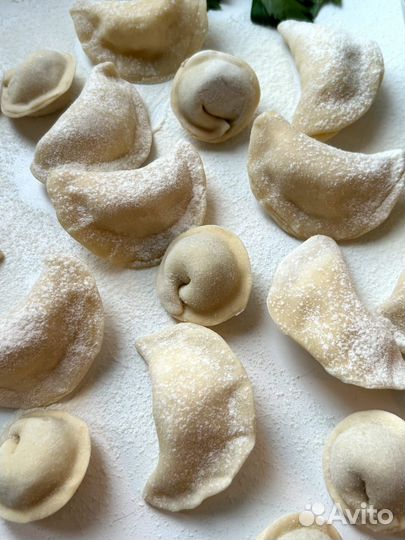 Пельмени ручной лепки