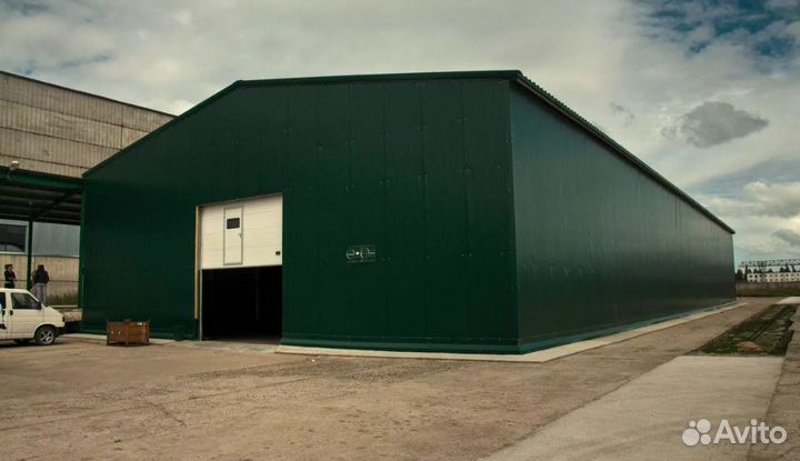 Строительство гаражей для спецтехники под ключ