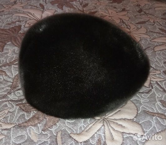 Зимнюю меховую кепку их меха нерпы, размер 57-58