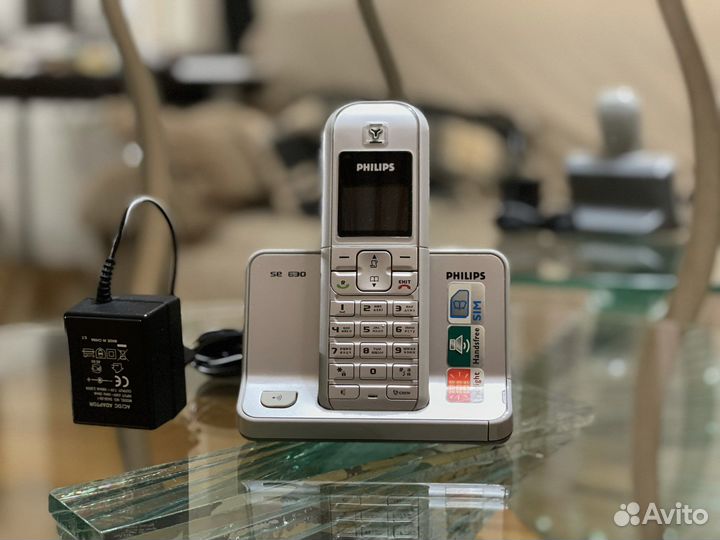 Радиотелефон, телефон стацион dect Philips SE 630p