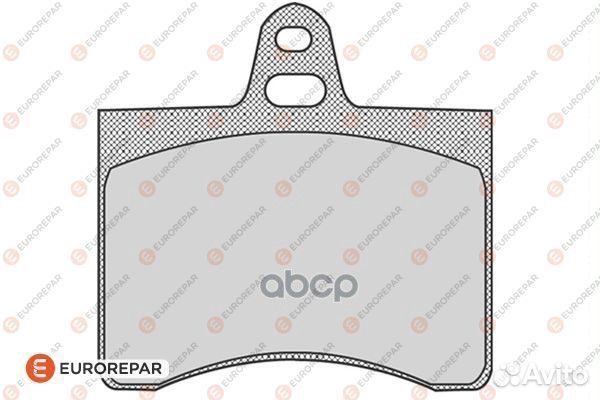 Колодки торм.задн. 1617257280 eurorepar