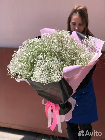 Букет гипсофил 25 шт