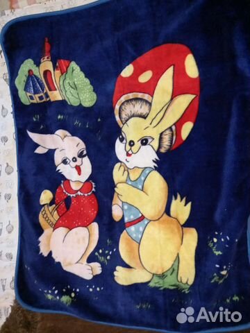 Детский плед