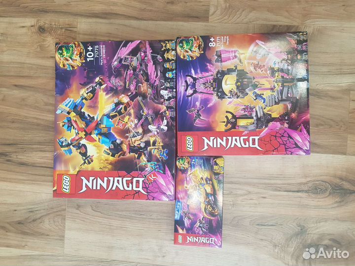 Lego Ninjago 71775, 71771, 71768
