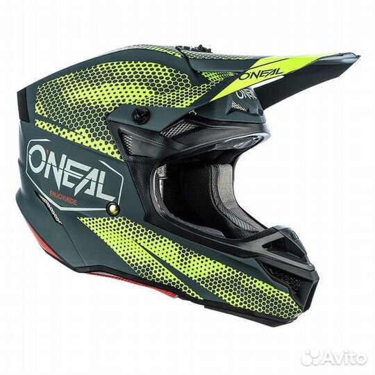 O Neal 5srs Polyacrylite Covert V.22 Мотошлем Yell